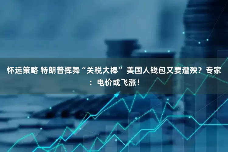 怀远策略 特朗普挥舞“关税大棒” 美国人钱包又要遭殃？专家：电价或飞涨！