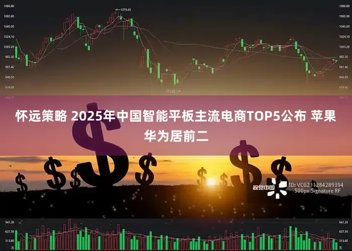 怀远策略 2025年中国智能平板主流电商TOP5公布 苹果华为居前二